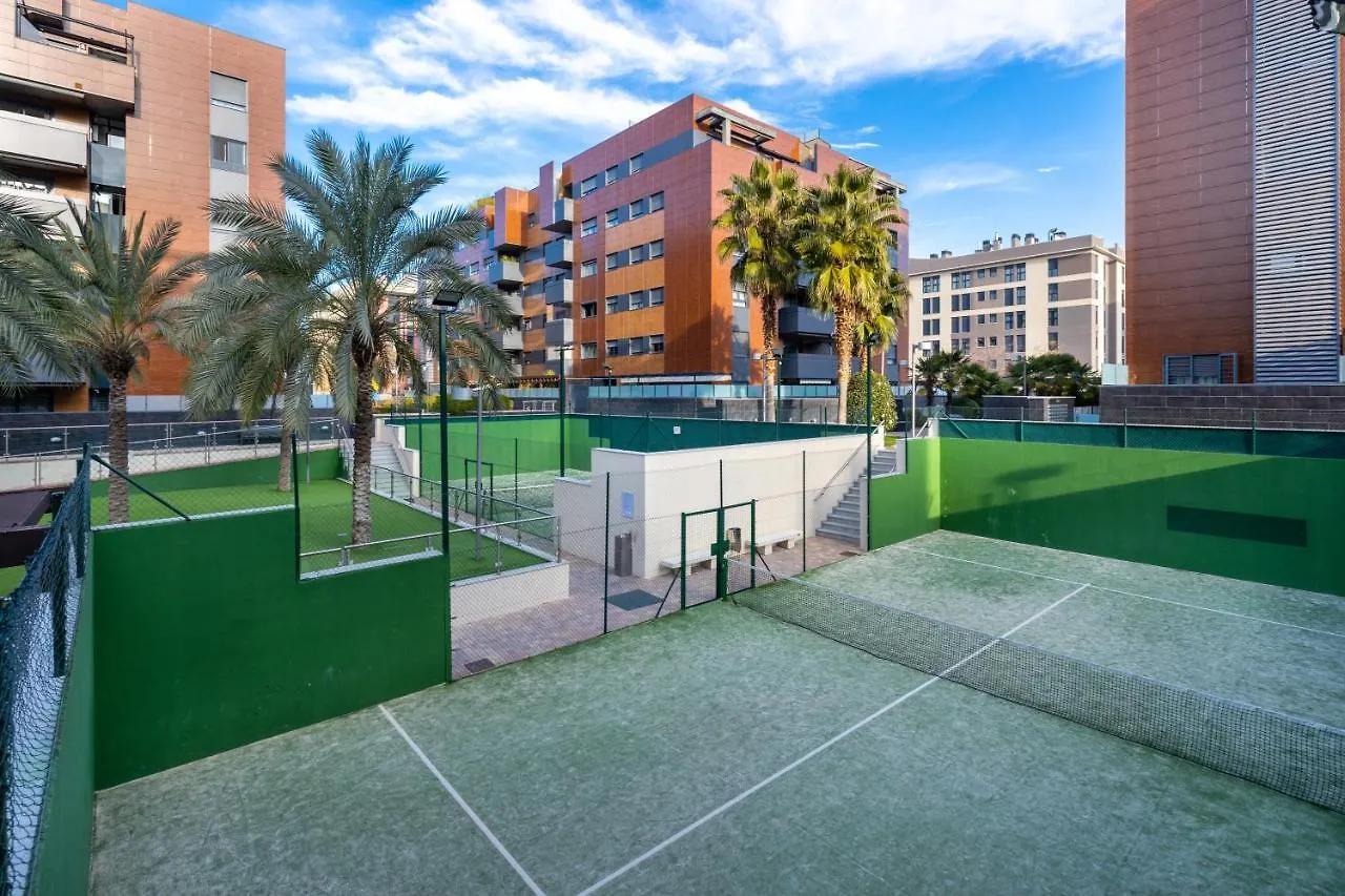グラナダApartamento Forum-Ciencias Con Piscina, Gym & Parkingアパートメント